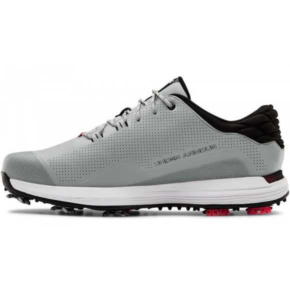 Under Armour HOVR Matchplay Mens Golf Shoes Size 8E Wide Grey Cleats 3023329-103 - Picture 3 of 7